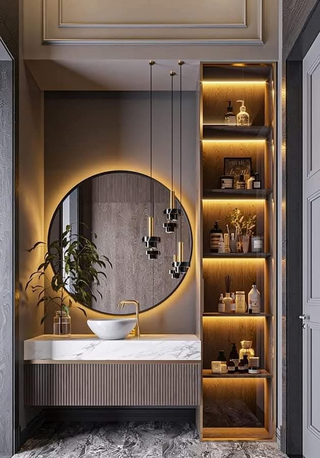 energy efficient  bathroom Remodel in Arvada with eco-friendly features and modern design
