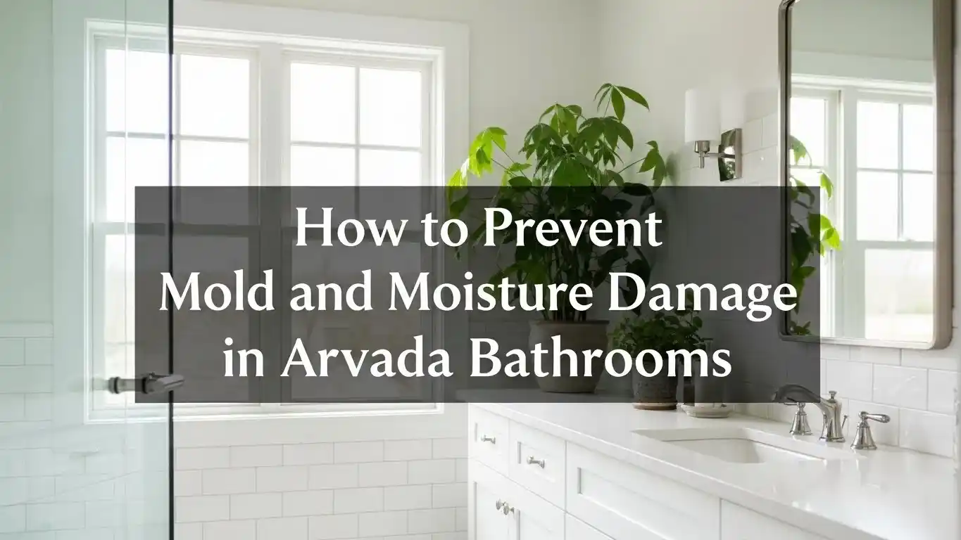 How to Prevent Mold and Moisture Damage in Arvada Bathrooms