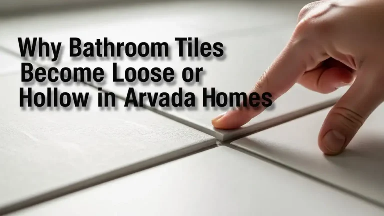 Why Bathroom Tiles Become Loose or Hollow in Arvada Homes